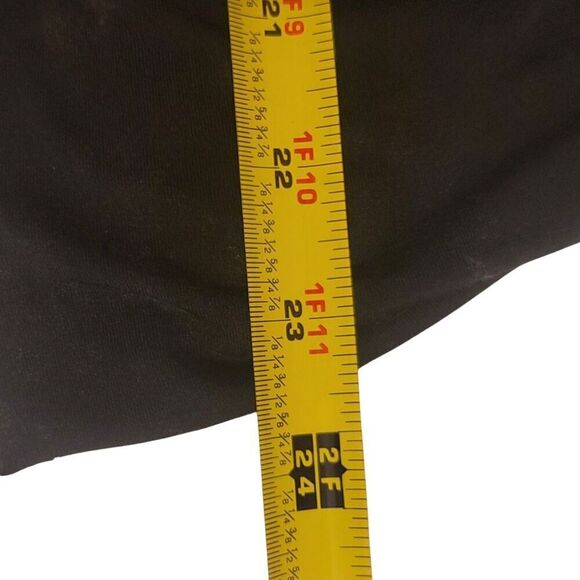 POL Black Distressed Lace Back Tank Top Size L - Picture 9 of 9